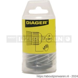 Diager boorkop van 1.5 mm tot 13 mm aansluiting 1/2 inch x 20 mm - W40878424 - afbeelding 2