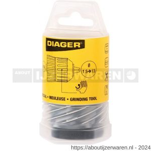 Diager boorkop voor haakse slijper van 1.5-13 mm aansluiting M14 - W40878423 - afbeelding 2