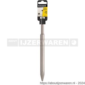 Diager puntbeitel 19x400 mm zeskant 19 mm - W40877179 - afbeelding 3