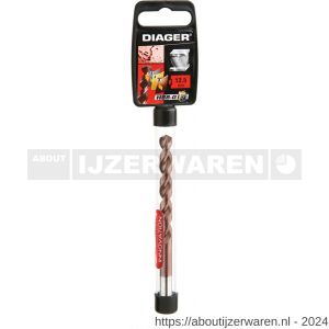 Diager HSS G3 staalboor 7.5x109 mm blister - W40877784 - afbeelding 3