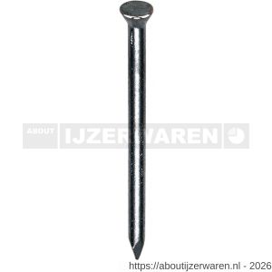 HJZ nagel 2.0x20 mm plat-conisch kop blauw 1 kg - W40870285 - afbeelding 1