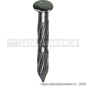 HJZ Z2 regelnagel 6.5x80 mm bolverzonken kop therm verzinkt - W40870341 - afbeelding 1