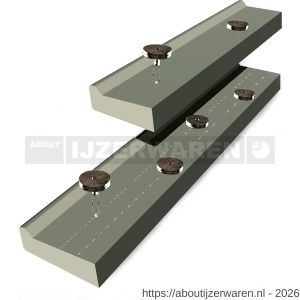 Illbruck OS800 neuslat clip diameter 25 mm set 100 stuks - W54025016 - afbeelding 1
