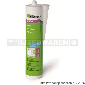 Illbruck LD702 acrylaatkit wit 310 ml - W54025091 - afbeelding 1