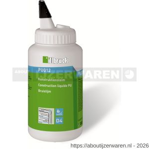 Illbruck PU012 constructie bruislijm transparant 750 g - W54025179 - afbeelding 1