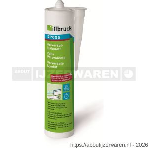 Illbruck SP050 Multi Adhesive Pro lijmkit zwart 310 ml - W54025128 - afbeelding 1