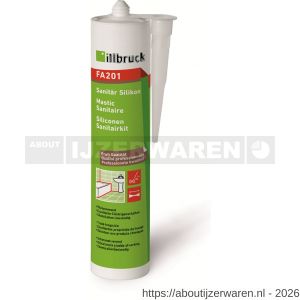 Illbruck FA201 bouw- en sanitairkit antraciet 310 ml - W54025147 - afbeelding 1