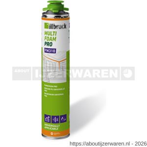 Illbruck FM310 Multi Foam Pro purschuim elastisch 750 ml - W54025197 - afbeelding 1