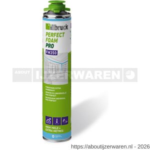 Illbruck FM350 Perfect Foam Pro doseerschuim 880 ml - W54025190 - afbeelding 1