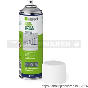 Illbruck ME902 butyl en bitumen sprayprimer 500 ml - W54025142 - afbeelding 1