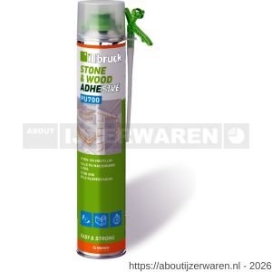 Illbruck PU700 Stone en Wood Adhesive steenlijm 880 ml - W54025187 - afbeelding 1