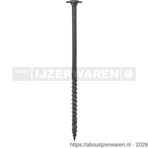 Klimas WKCP houtbouwschroef 6.0x50 mm tellerkop Torx TX 30 SQ - W40897209 - afbeelding 1