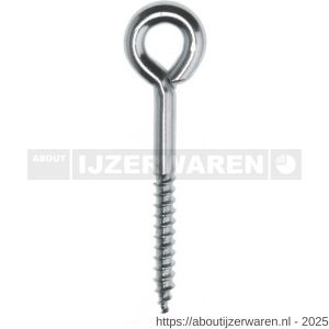 Tox Eye schroefoog 8x80 mm - W40896342 - afbeelding 1