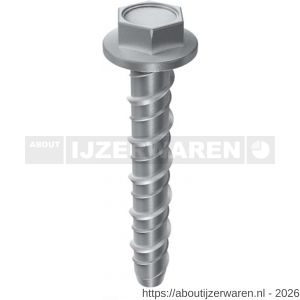 Tox Sumo Pro 1 betonschroef M8x75 mm - W40896329 - afbeelding 1