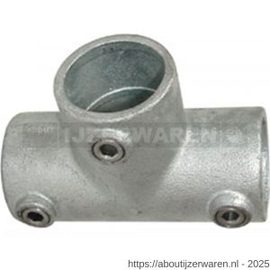 Norma buiskoppeling 104-A lang T-stuk 26,9 mm staal gegalvaniseerd - W11550554 - afbeelding 1