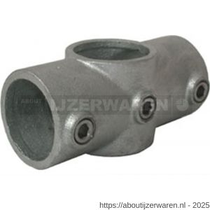 Norma buiskoppeling 119-A 2-weg 90 graden koppelstuk 26,9 mm staal gegalvaniseerd - W11550605 - afbeelding 1