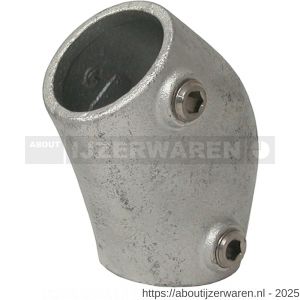 Norma buiskoppeling 124-B variabele elleboog 33,7 mm staal gegalvaniseerd - W11550559 - afbeelding 1