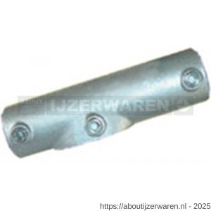 Norma buiskoppeling 127-C koppelstuk 30-45 graden dicht 42,4 mm staal gegalvaniseerd - W11550623 - afbeelding 1