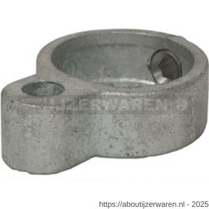 Norma buiskoppeling 138-B klemring hekscharnier V 33,7 mm staal gegalvaniseerd - W11550634 - afbeelding 1