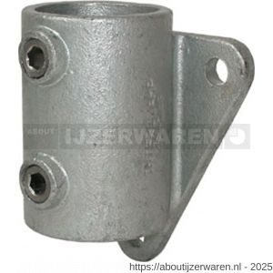 Norma buiskoppeling 146-B wandbus 33,7 mm staal gegalvanisserd - W11550582 - afbeelding 1