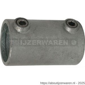 Norma buiskoppeling 149-A recht koppelstuk 26,9 mm staal gegalvaniseerd - W11550536 - afbeelding 1