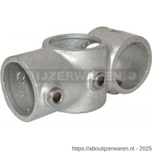 Norma buiskoppeling 165-B combinatie koppelstuk 33,7 mm staal gegalvaniseerd - W11550671 - afbeelding 1