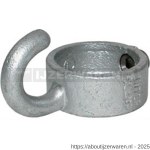 Norma buiskoppeling 182-D klemring met haak 48,3 mm staal gegalvaniseerd - W11550640 - afbeelding 1
