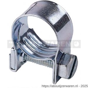 Aba slangklem Mini 7 mm verzinkt - W11551185 - afbeelding 1