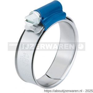 Aba wormschroefklem Safe 32-44/12 mm aluzink - W11551612 - afbeelding 1