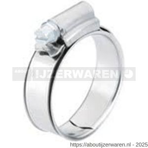 Aba wormschroefslangklem Safe 32-44/12 mm W4 RVS 304 - W11551620 - afbeelding 1