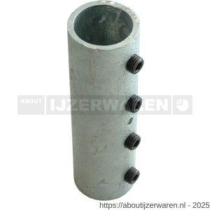 Klemfit buisklem koppelstuk buisverlenger HD 48,3x200 mm - W11550139 - afbeelding 1