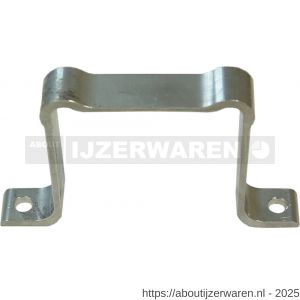 Klemfit verkeersbordbeugel aluminium bordhouder Bride 80x80 mm - W11552064 - afbeelding 1