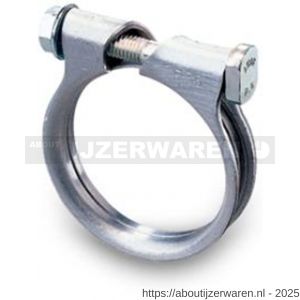Norma uitlaatklem zwaar ARS M8 48x13,2 mm W1 staal verzinkt - W11552022 - afbeelding 1