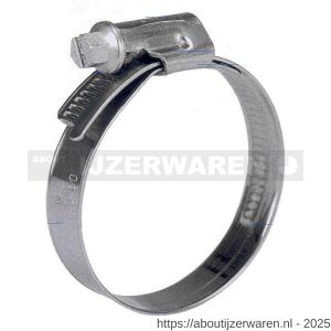 Norma slangklem Torro 240-260/12 mm DIN 3017 W2 staal verzinkt-RVS 1.4016 - W11551597 - afbeelding 1