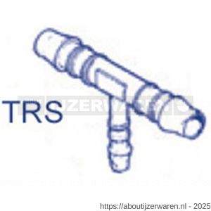 Norma slangkoppeling Normaplast Push-On slangconnector TRS 10-8-10 mm - W11551691 - afbeelding 1