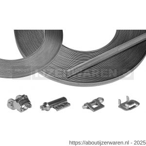 Norma slangklemband Normetta NB-G12 W3 RVS 1.4016 - W11551035 - afbeelding 1