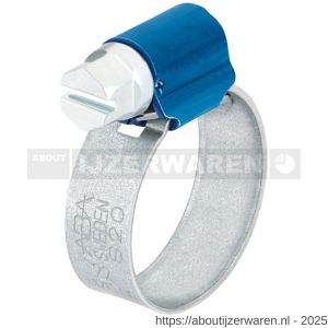 Aba slangklem Nova 8-14/9 mm aluzink - W11551111 - afbeelding 1