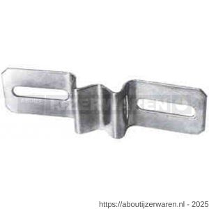 Bandimex verkeersbordhouder H025 RVS 2VA - W11552069 - afbeelding 1