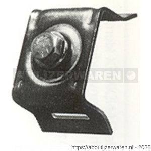 Bandimex verkeersbordbeugel H021 RVS 2VA - W11552072 - afbeelding 1
