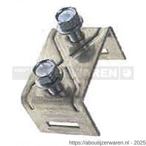 Bandimex verkeersbordbeugel H008 RVS 2VA - W11552066 - afbeelding 1