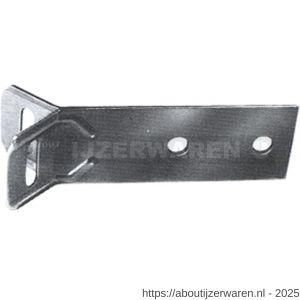 Bandimex verkeersbordhouder H096 RVS 2VA - W11552074 - afbeelding 1