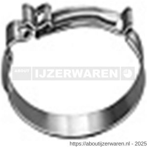 Norma slangklem RVS Cobra 8,0x7 mm W4 RVS 304 - W11551388 - afbeelding 1