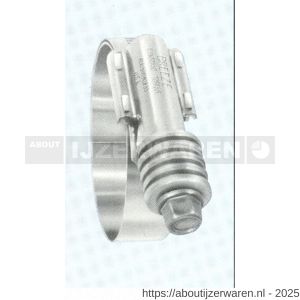 Breeze slangklem CT 12-22/14 mm W2 staal verzinkt-RVS 1.4016 - W11552209 - afbeelding 1
