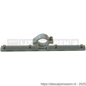 Klemfit scharnierbeugel aluminium voor flespaal 48/120 mm breed - W11552040 - afbeelding 1