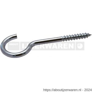 GebuVolco 011 schroefhaak 2.00x11/25 mm ijzer gegalvaniseerd - W50001464 - afbeelding 1