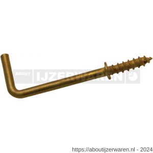 GebuVolco 017 schroefduim met borst 2.65x25 mm ijzer vermessingd - W50001351 - afbeelding 1