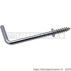 GebuVolco 017 schroefduim met borst 3.00x30 mm ijzer vernikkeld - W50001410 - afbeelding 1