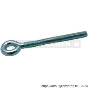 GebuVolco 111 schroefoog metrisch M8x30x10 mm ijzer gegalvaniseerd - W50001531 - afbeelding 1