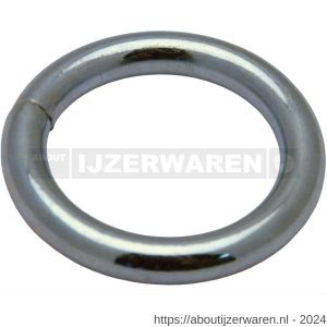 GebuVolco 119 ring dichtgelast 9.00x45 mm ijzer gegalvaniseerd - W50001347 - afbeelding 1