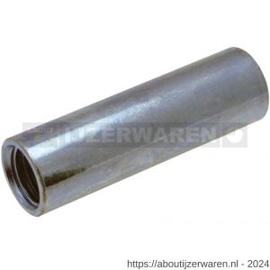 GebuVolco 388 ronde koppelmoer M6x30x10 mm ijzer gegalvaniseerd - W50002090 - afbeelding 1